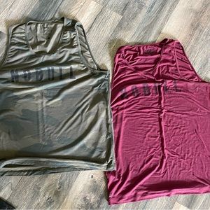 2 mens Nobull tank tops